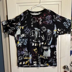Fresh Prints of Bel Air Retro 90s Men's Big & Tall 5XL Sublimated Print Shirt